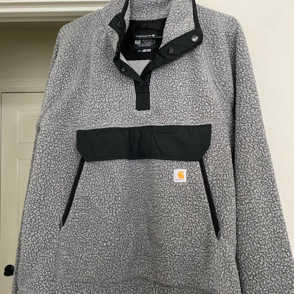 Carhartt Gray Sherpa Pullover